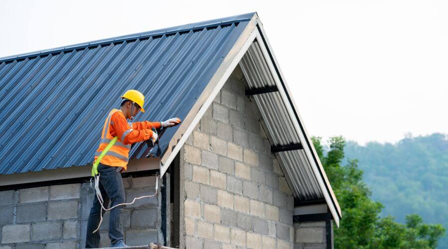 Professional metal roof installation in Beaverdam, VA